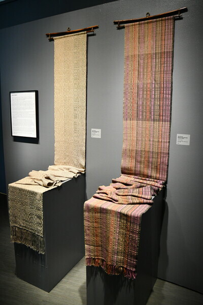 morse code weavings